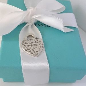 Tiffany & Co 727 Fifth Ave. New York Heart Tag